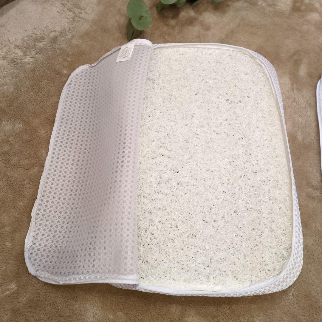 BREATHAIR　ブレスエアー　ハニカ厶ジェルマット枕　カバー付き　2個セット