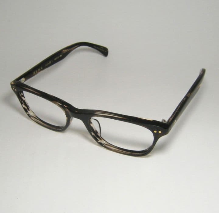 ☆匠 角矢甚治郎作【鯖江メガネ・新品】伊達メガネ　セルロイドフレーム　其25-ハ
