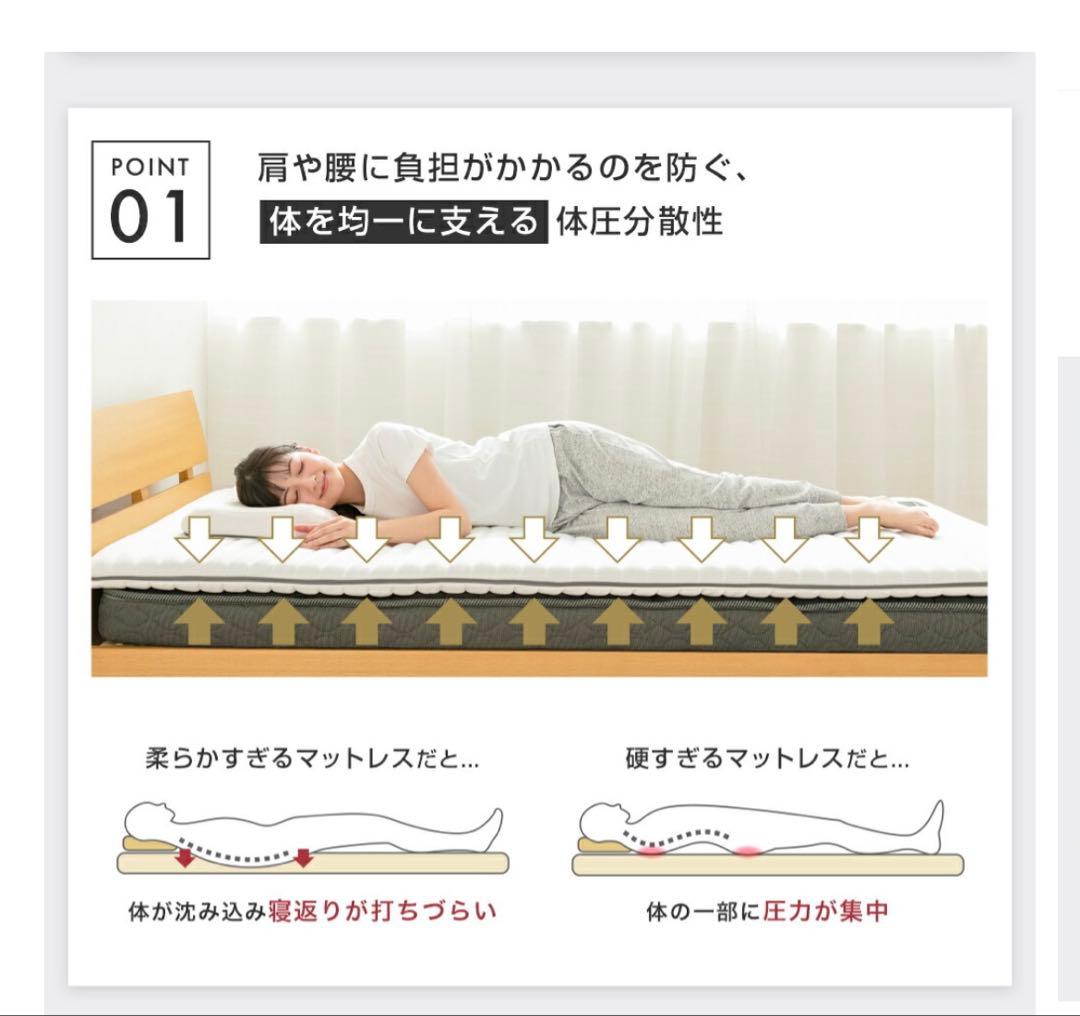 SOMRESTA マットレストッパー　ダブル