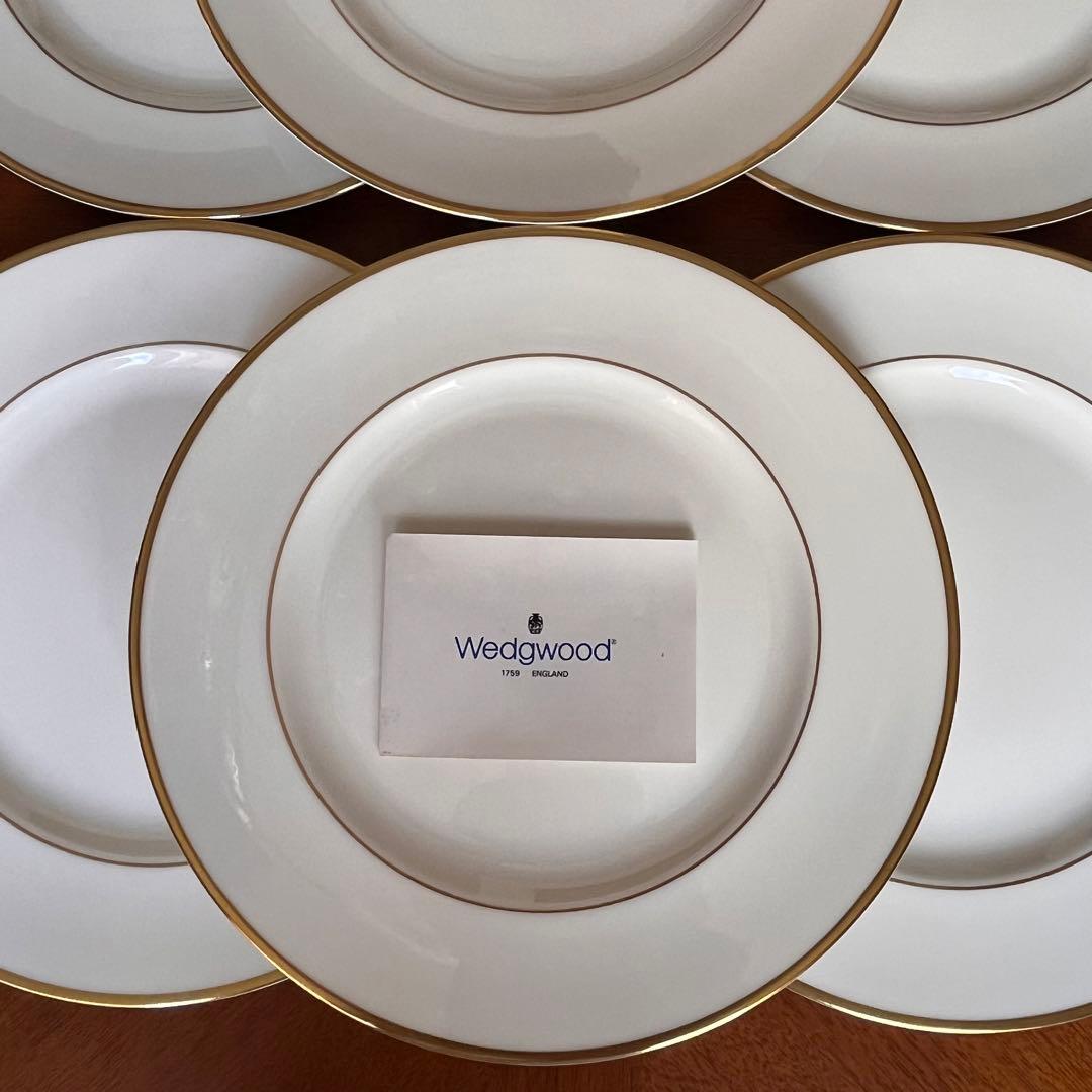 【新品】英国製　ウェッジウッド★カリフォルニア★ディナー皿　6枚