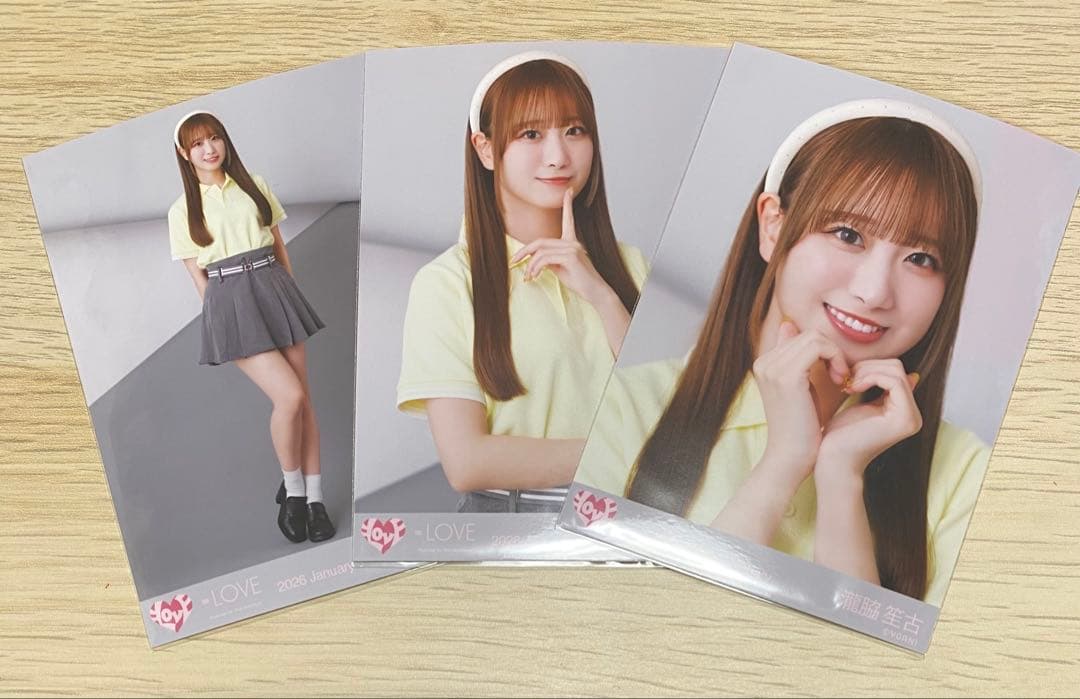 LOVE イコラブ 瀧脇笙古 ポロシャツ 生写真コンプ - メルカリ