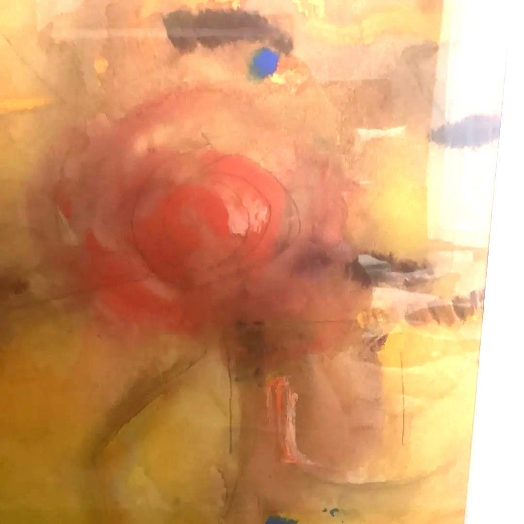 猪熊弦一郎　　作品　抽象画　真作　　1967年制作　現代アート