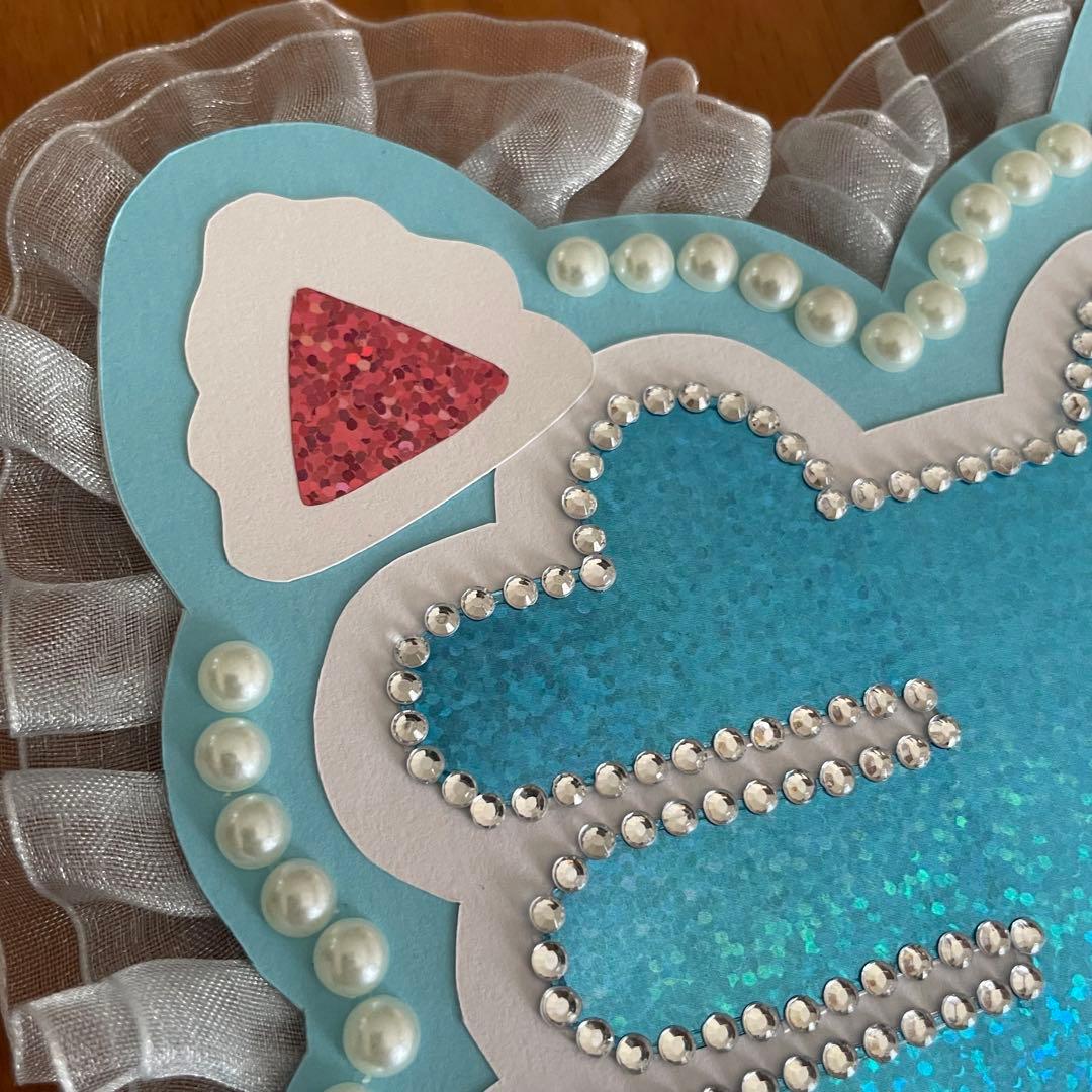 大信田美月ちゃん】 ≒JOY ニアジョイ アイドル ネームボード うちわ