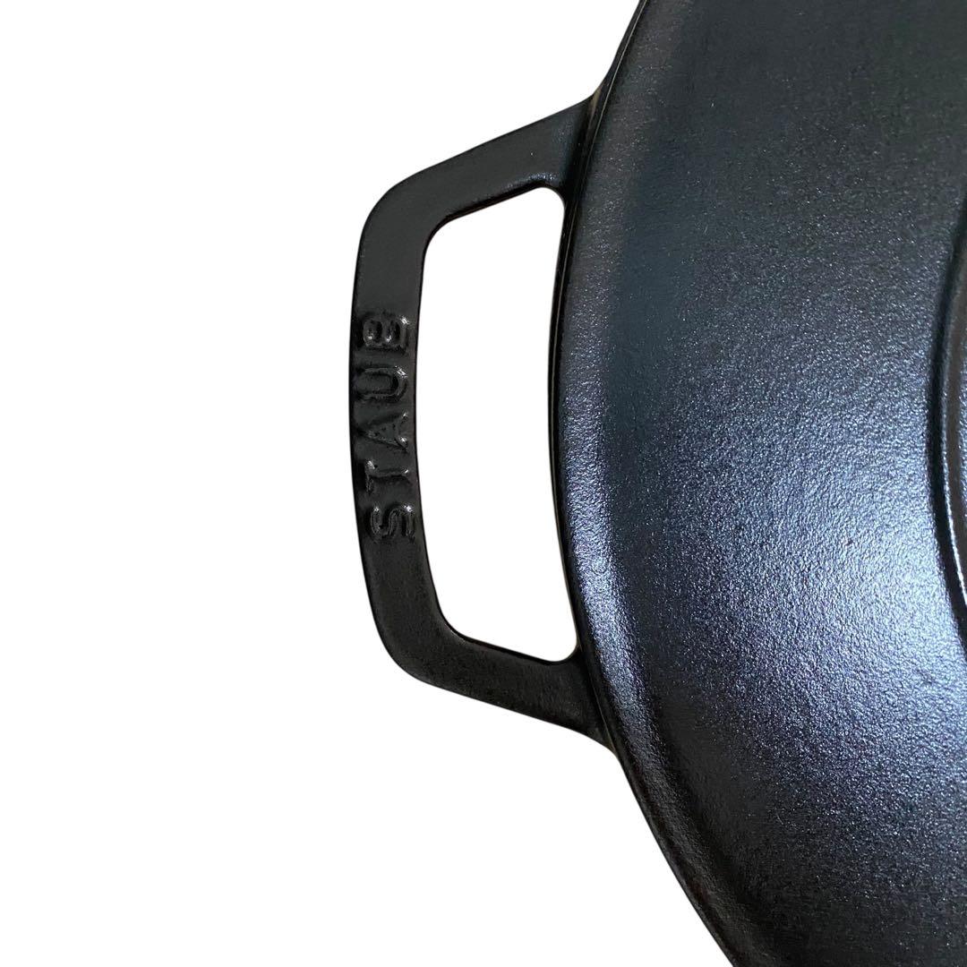 【ほぼ新品】ストウブ staub ブレイザーソテーパン　28cm ブラック