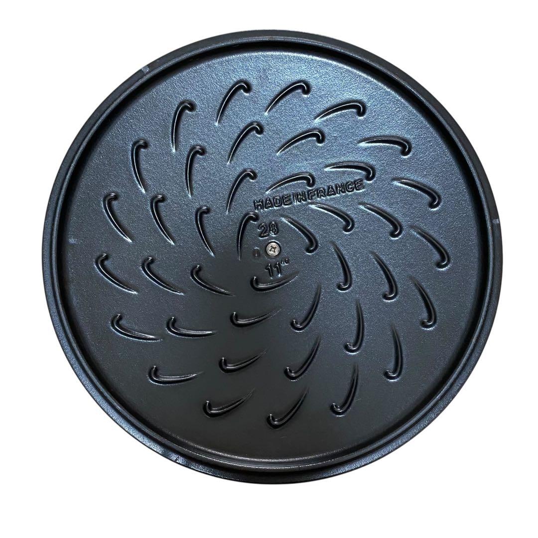 【ほぼ新品】ストウブ staub ブレイザーソテーパン　28cm ブラック