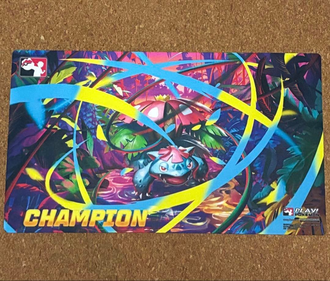 海外ポケモンカード メガフシギバナ プレイマット - メルカリ