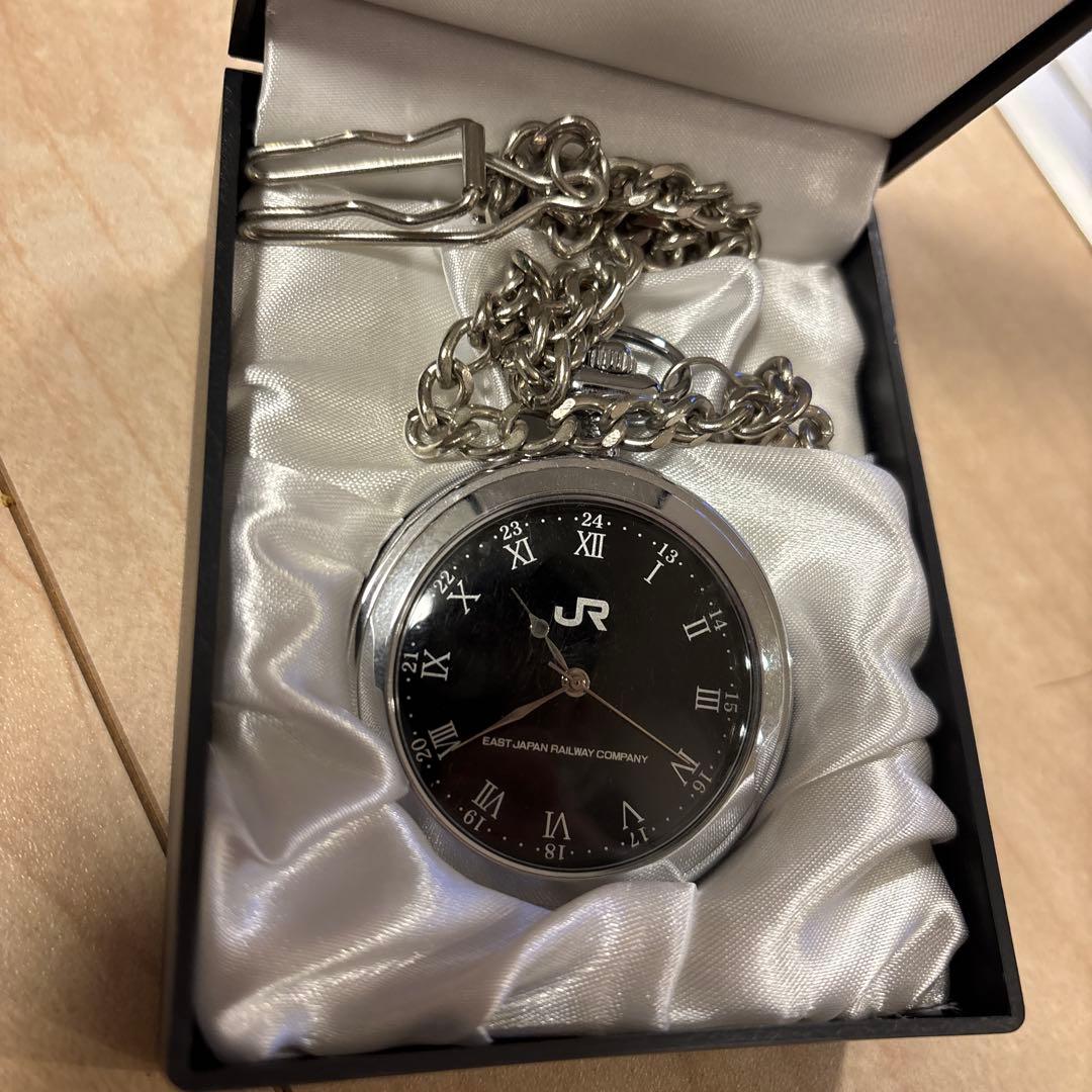 JR東日本発足20周年謝恩 新幹線スタンプラリー オリジナル懐中時計