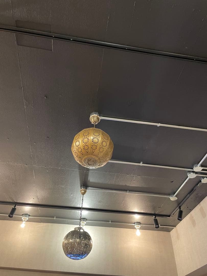 真鍮　モロッコライト　アンティークゴールド