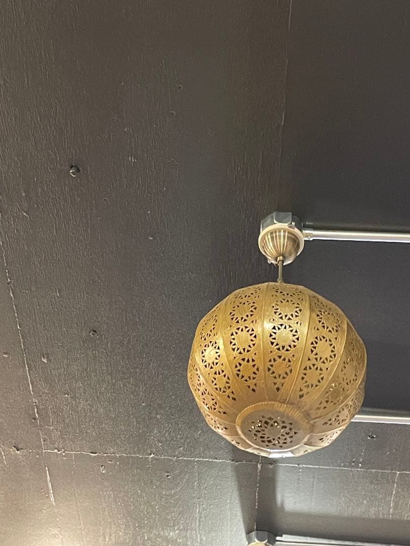 真鍮　モロッコライト　アンティークゴールド