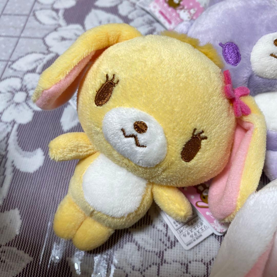 新品❤️シュガーバニーズ ぬいぐるみ ブルーベリーうさ はなうさ し