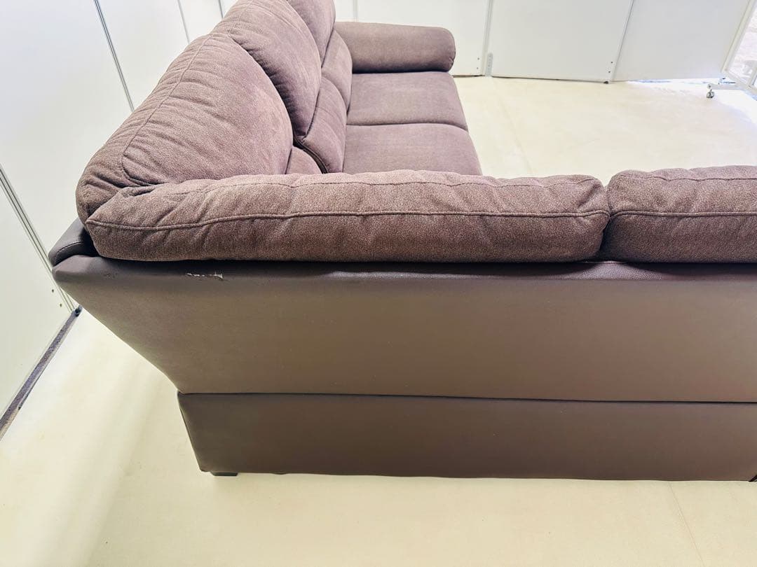 NITORI 布張りカウチソファ 幅240cm