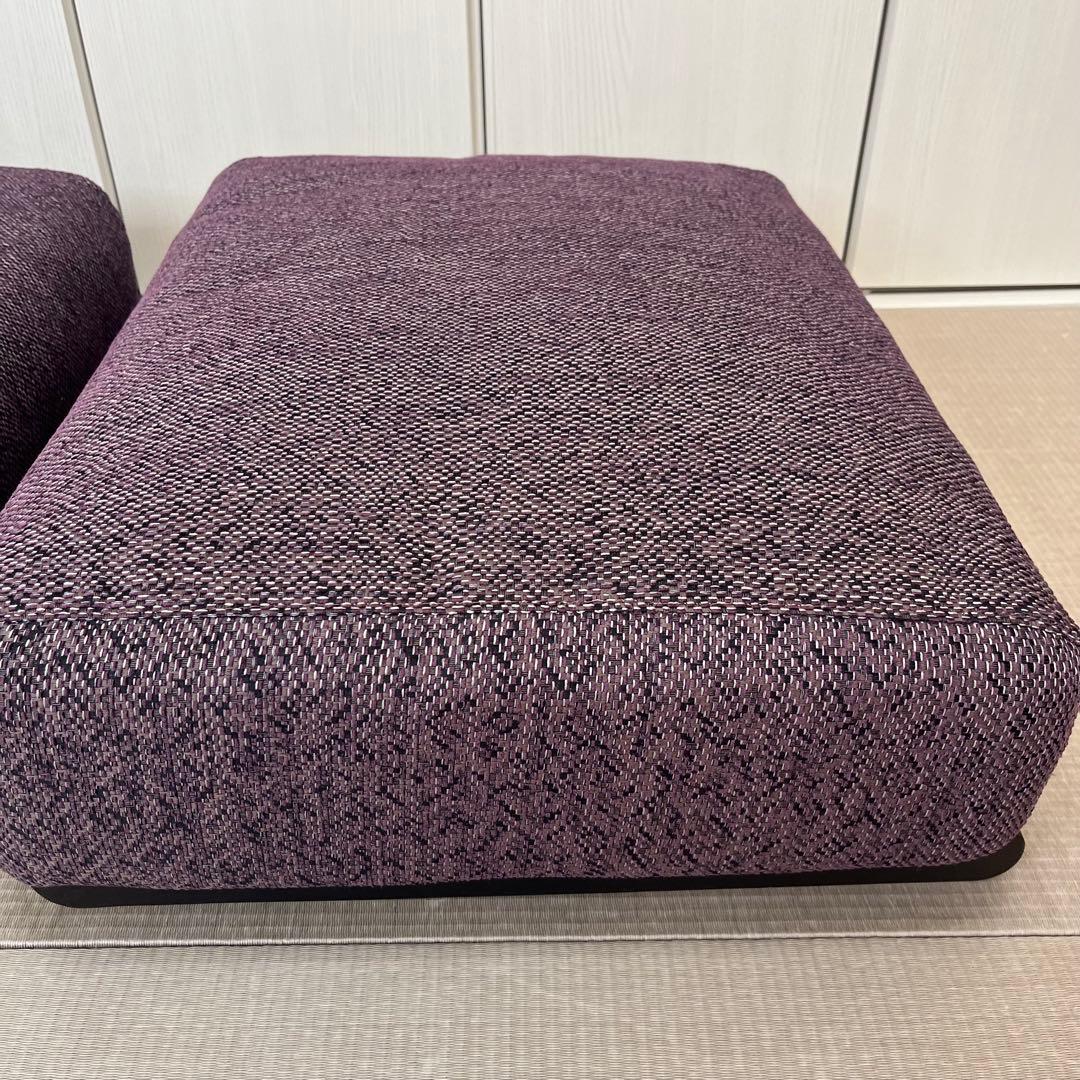 家具ナガノインテリア 1人2人掛けソファ座椅子 2way イスNAGANO 美品