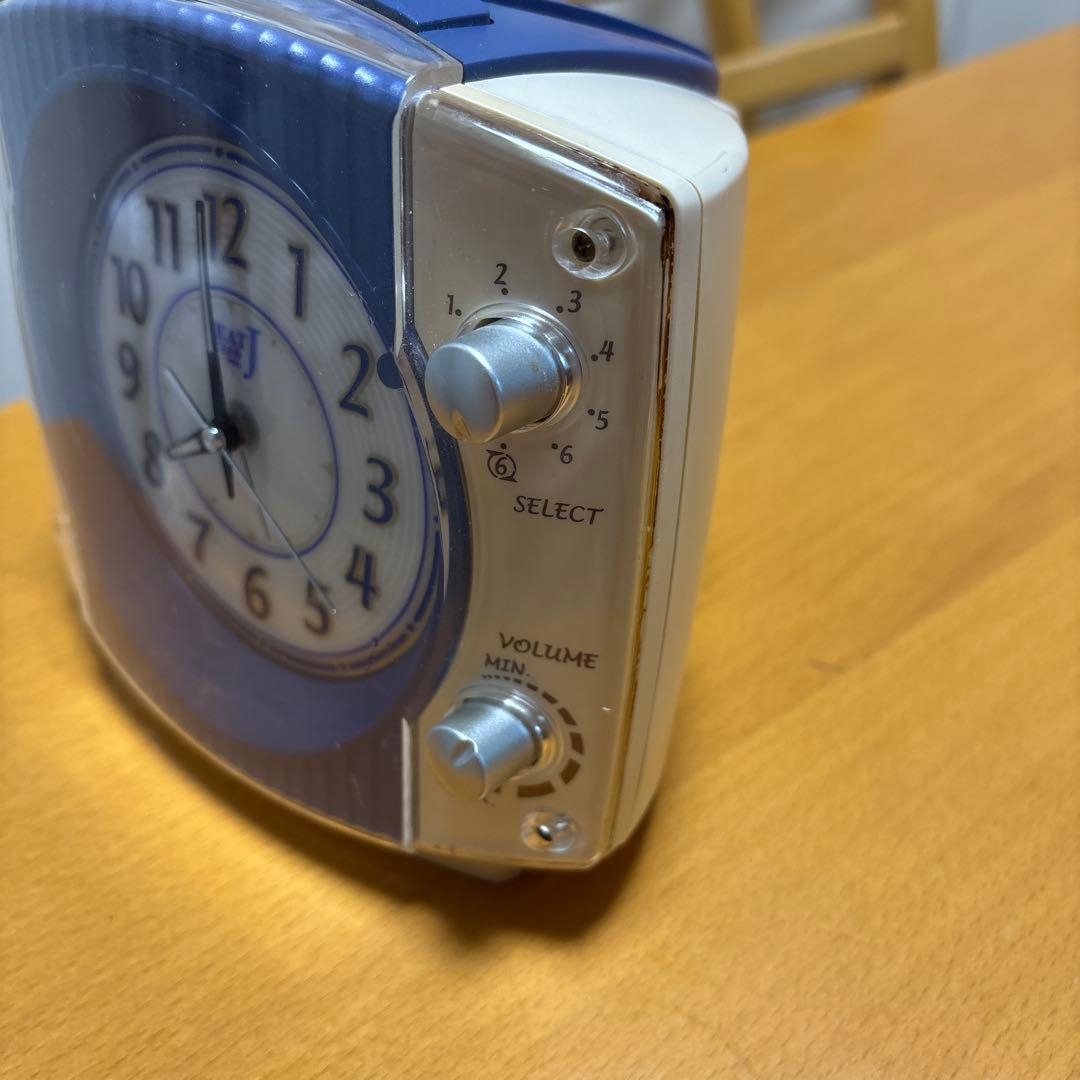 サザンオールスターズ6曲メロディーアラーム付きSEIKO目覚まし時計