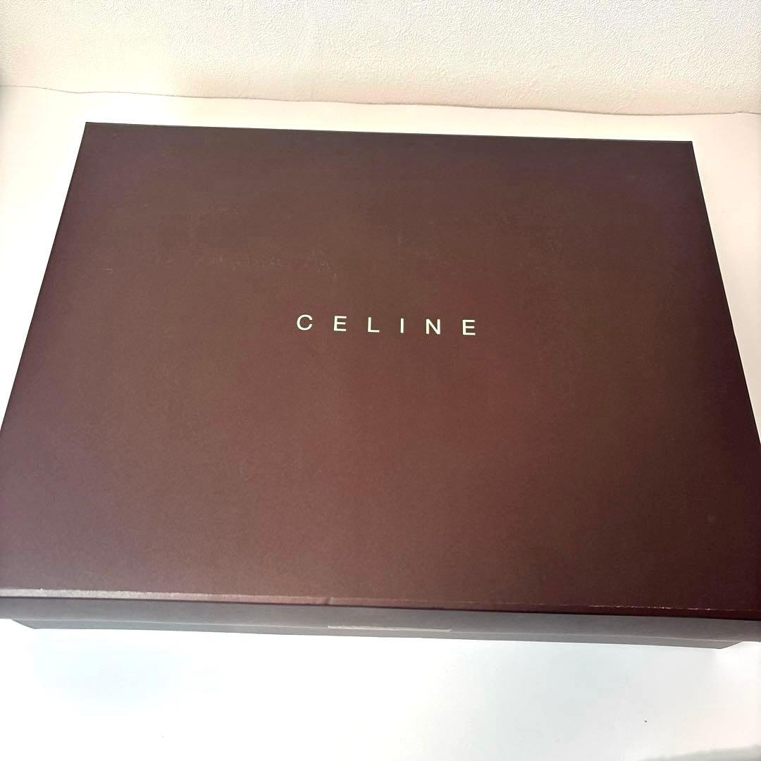 新品未使用品✨CELINEセリーヌ　綿毛布　シングル　綿100% 総柄