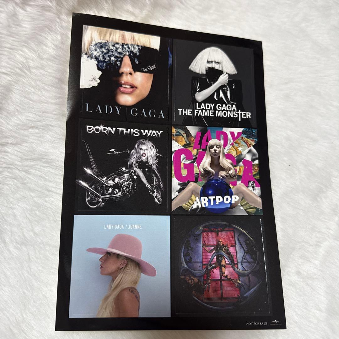 LadyGaga レディーガガ MAYHEM ステッカーシート 旧譜作品購入特典