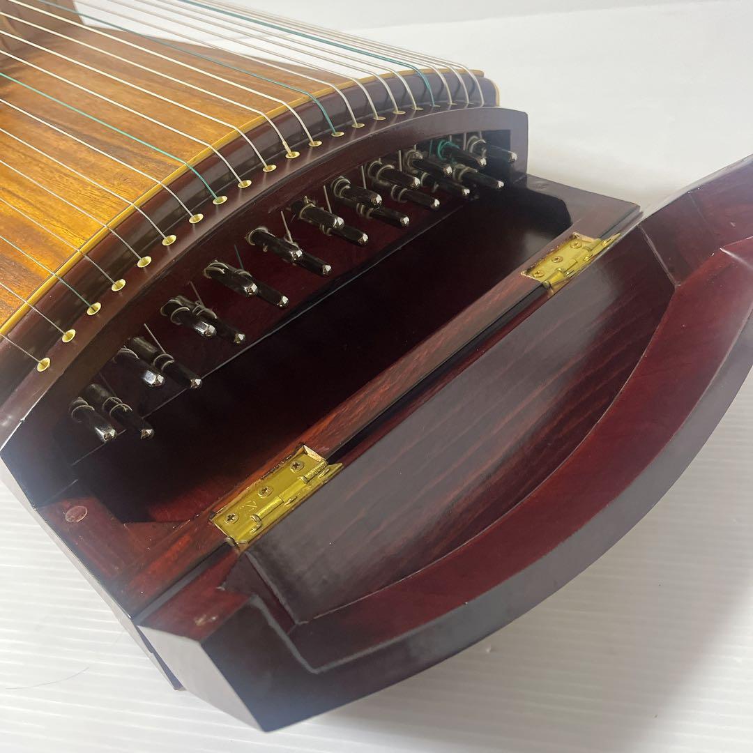古箏 21弦 グーチェン こそう 中国 伝統 弦楽器 民族楽器 - メルカリ