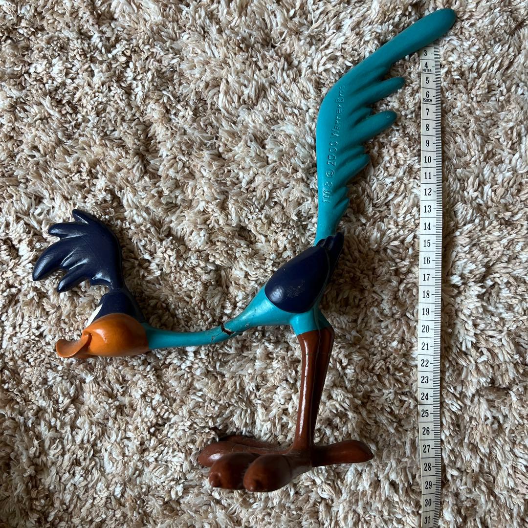 2000年ロードランナー　フィギュア　2体セット！レア！アメリカ雑貨特大サイズ