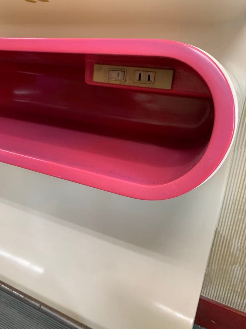 【良品】ピエールカルダン　ミラー　レッド　美容室