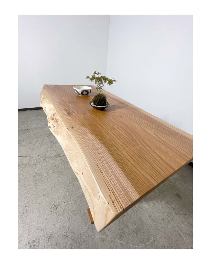 欅 1枚板テーブル ④