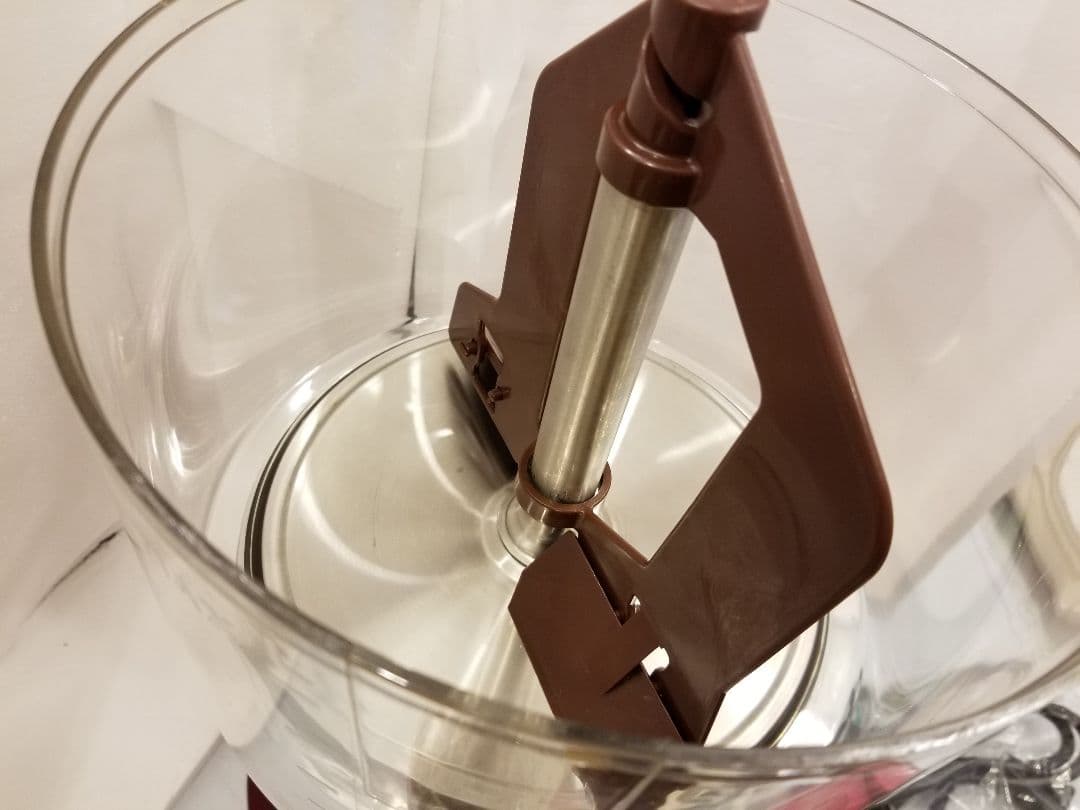 ホットチョコレートディスペンサー　赤　ホットドリンク　ポット