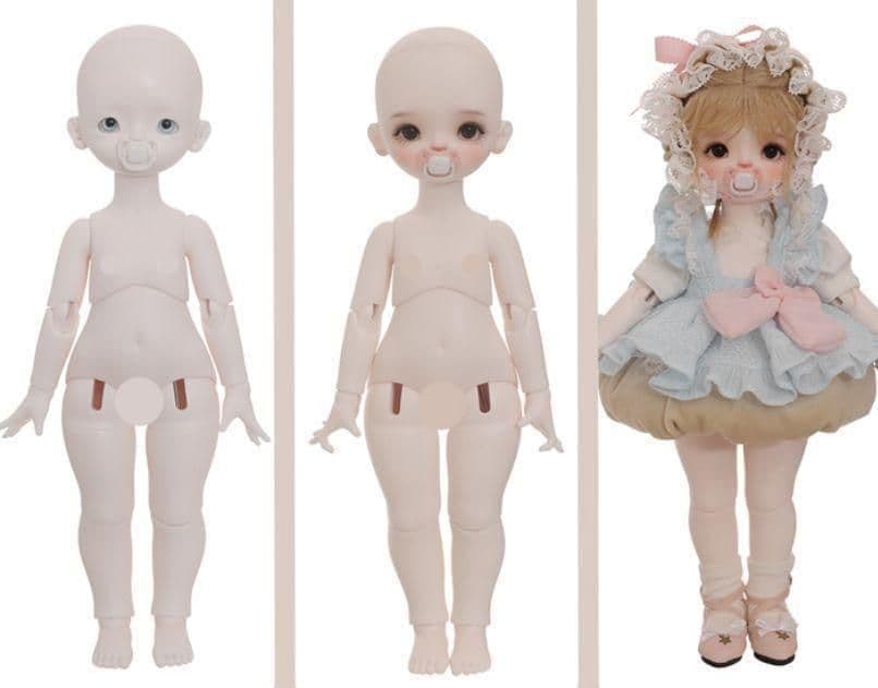 WM04 bjd 1/6 ドール本体 May　球体関節人形 ハンドメイド
