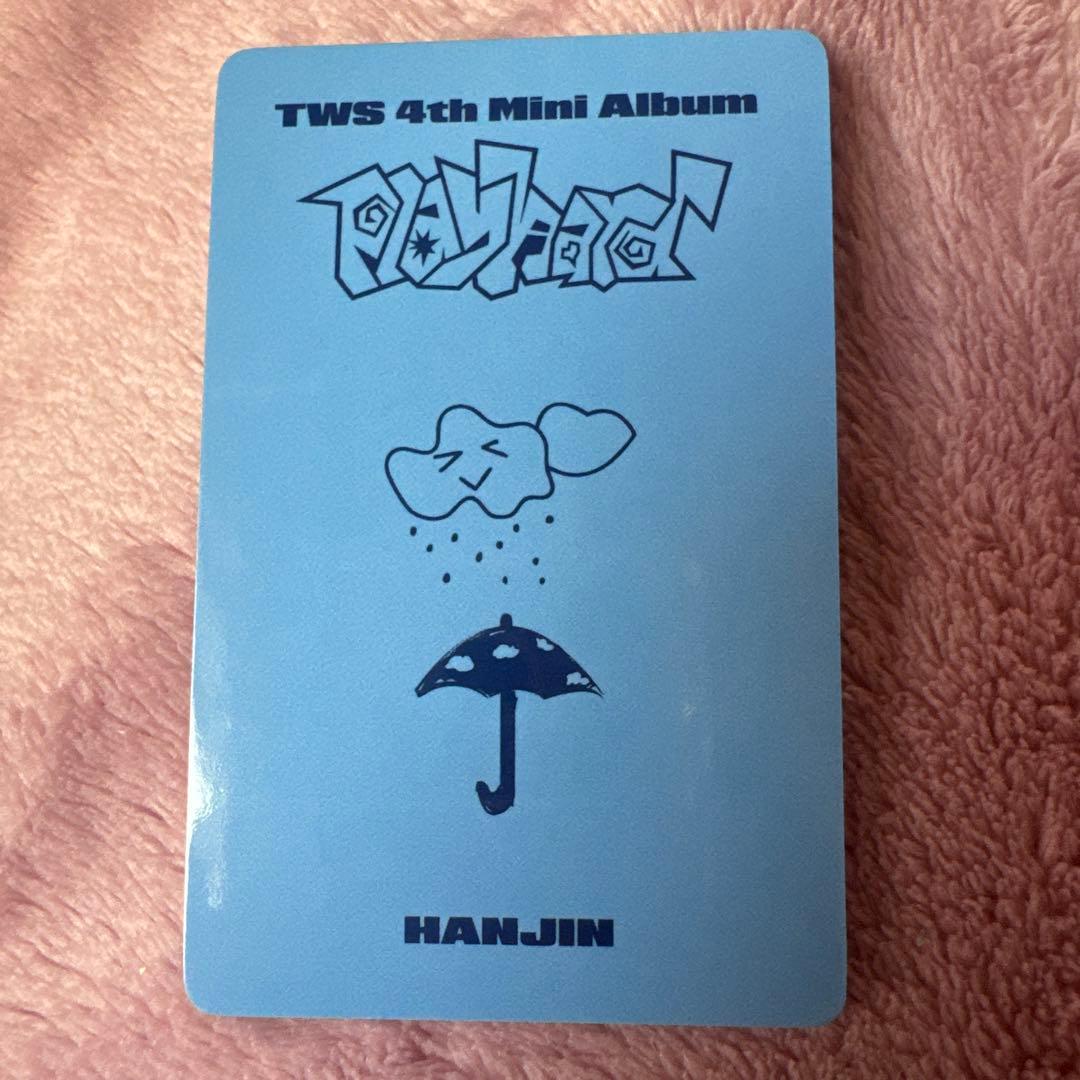 TWS play hard 一直娱 yzy ハンジン トレカ HANJIN - メルカリ