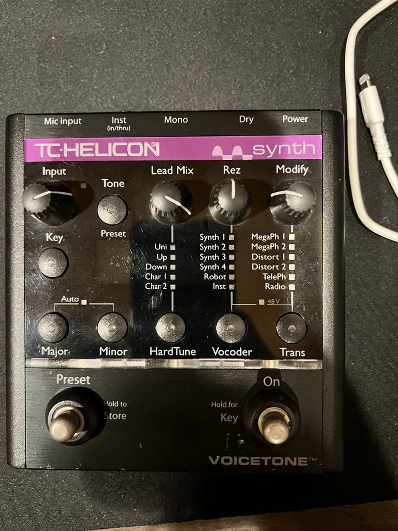 TC-Helicon VoiceTone Synth エフェクター Amazon.co.jp: TC-HELICON VoiceTone Synth : Musical Instruments