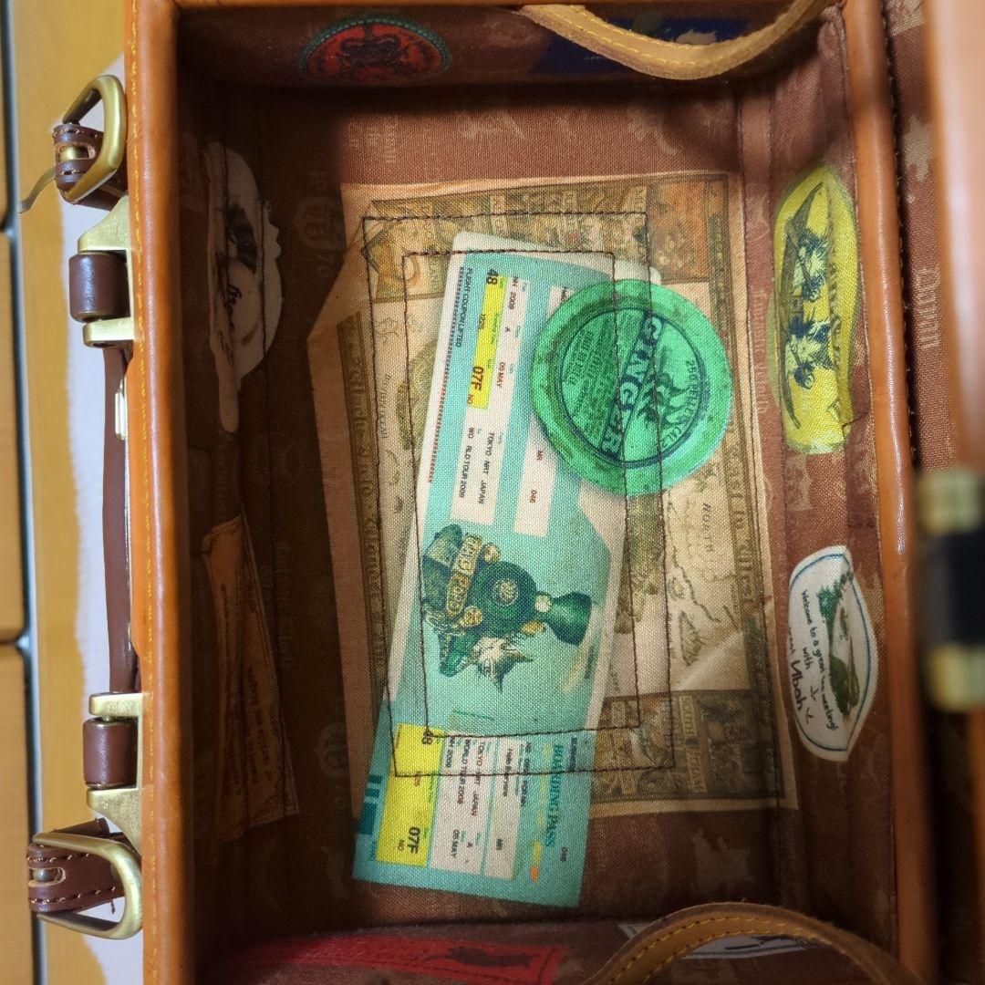 わちふぃーるど ダヤン レザー製トランク型バッグ - メルカリ