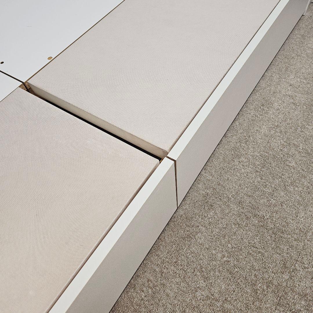 ホワイト シングルベッド東京23区全域送料無料