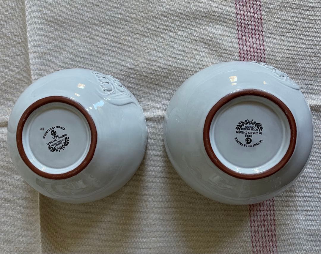 スズランの模様がとっても可愛い❤️ミュゲ（Muguet）のボウル2個セット