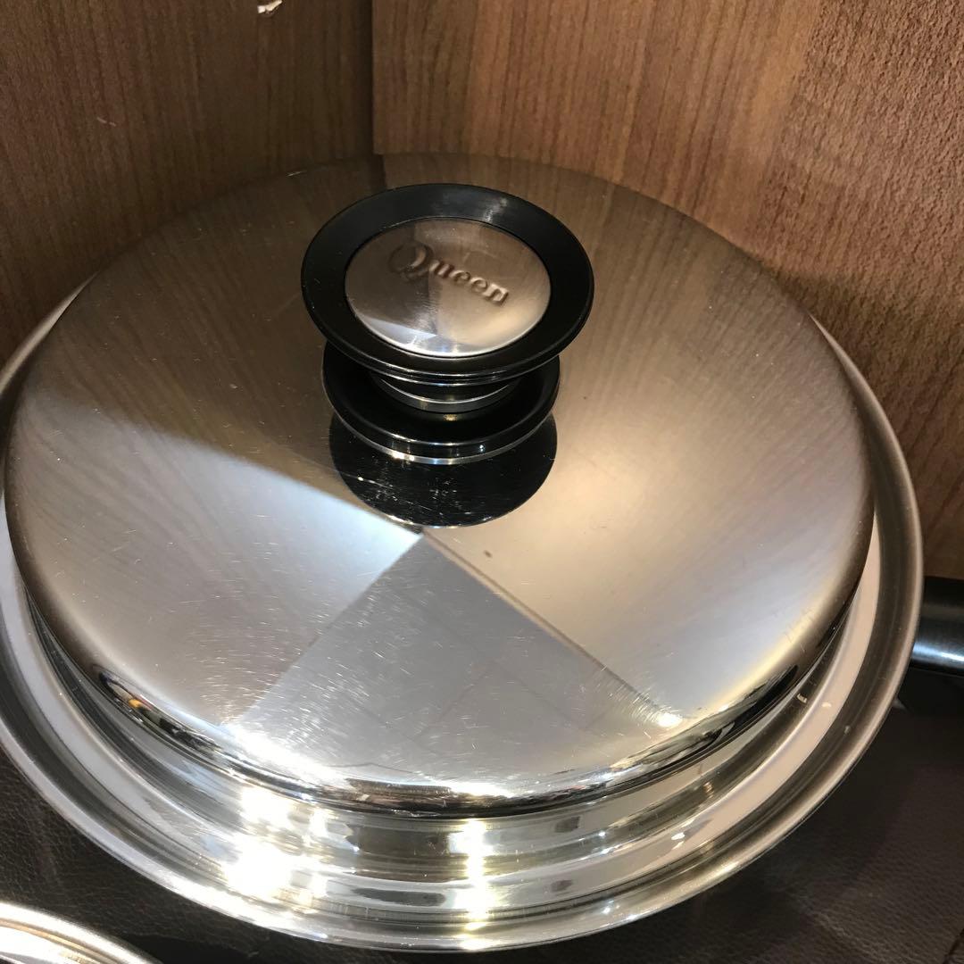 Amway 蓋付き　片手鍋　２個SET