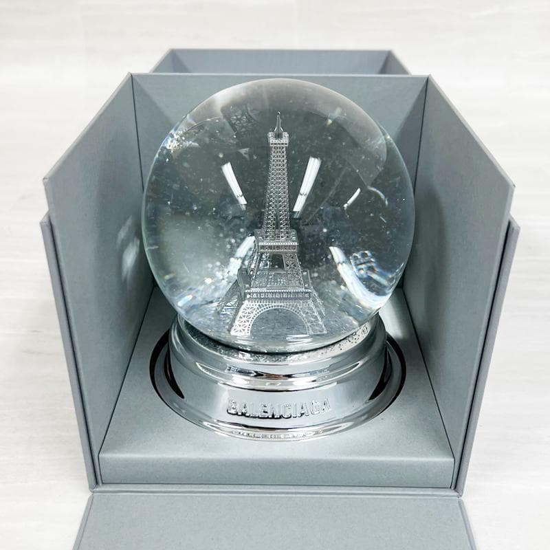 未使用　BALENCIAGA/バレンシアガ　スノードーム　ノベルティ限定品