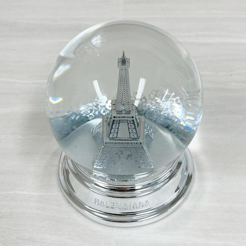 未使用　BALENCIAGA/バレンシアガ　スノードーム　ノベルティ限定品