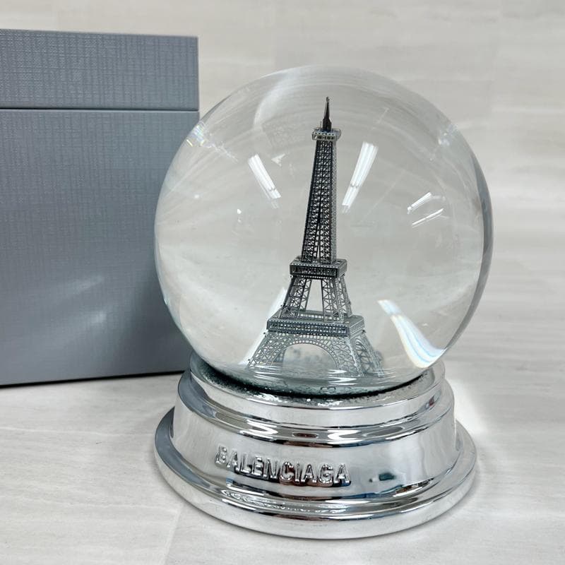 未使用　BALENCIAGA/バレンシアガ　スノードーム　ノベルティ限定品