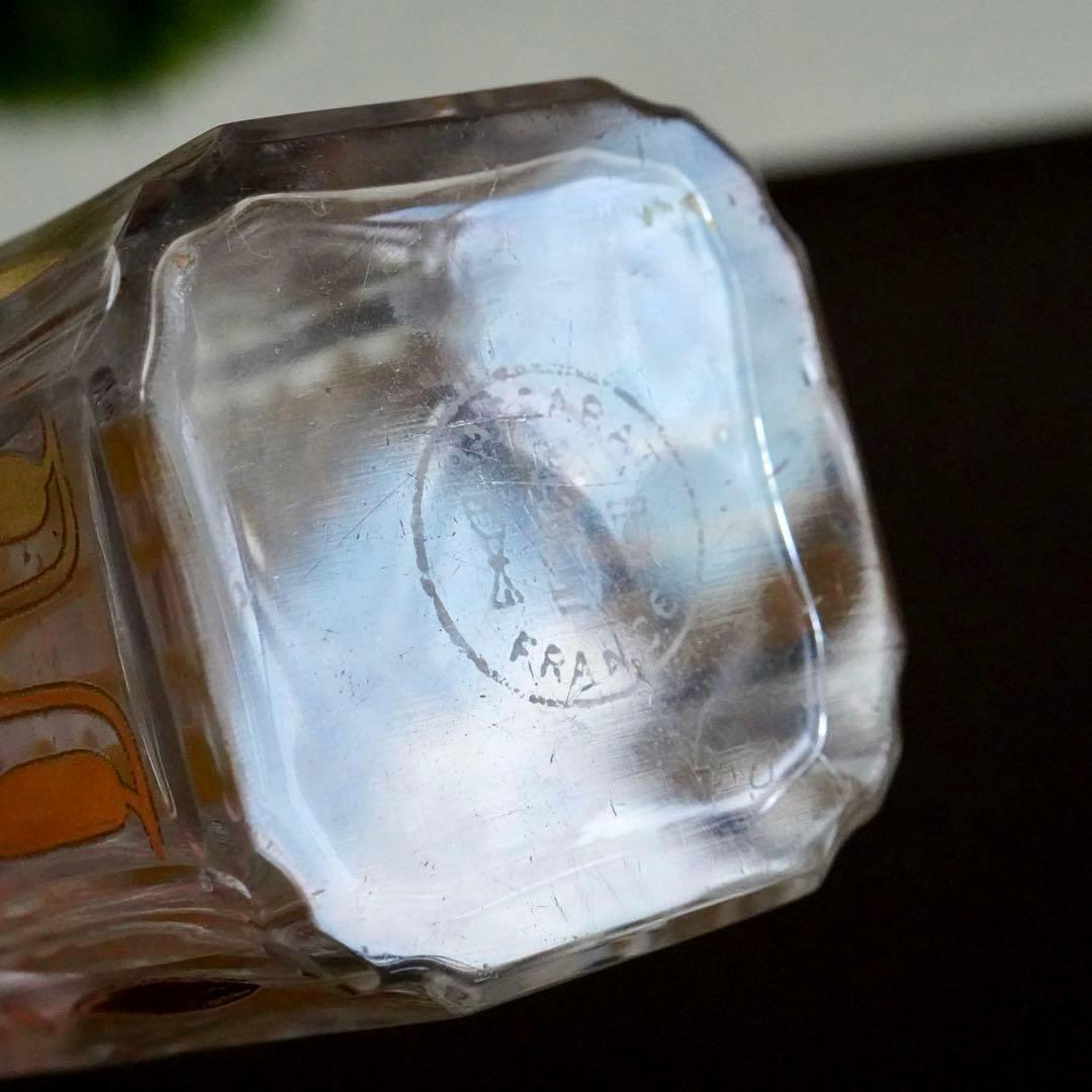 24金彩 香水瓶☆オールドバカラ BACCARAT Piver☆極希少レア☆美品