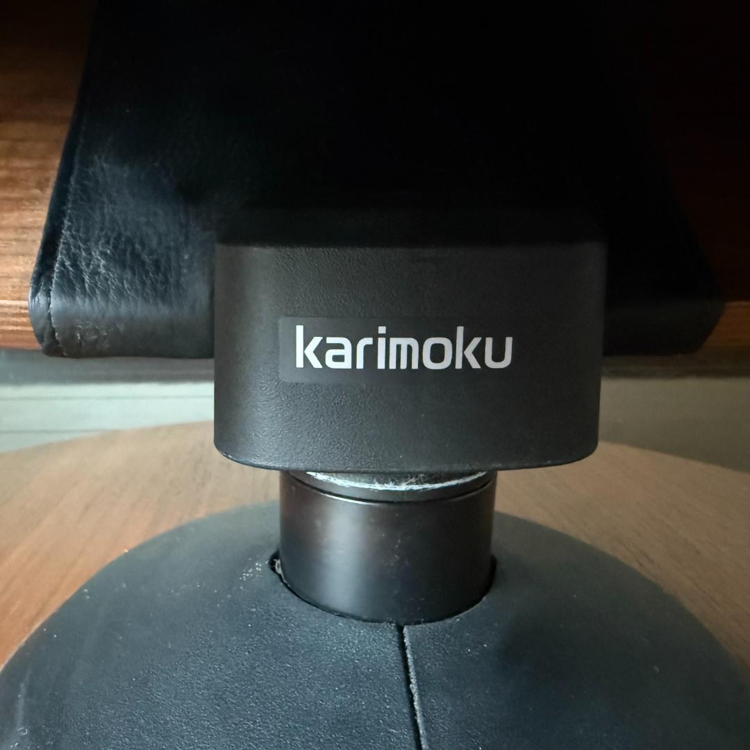 karimokuTHE FIRST カリモク家具 S 本革 リクライニング