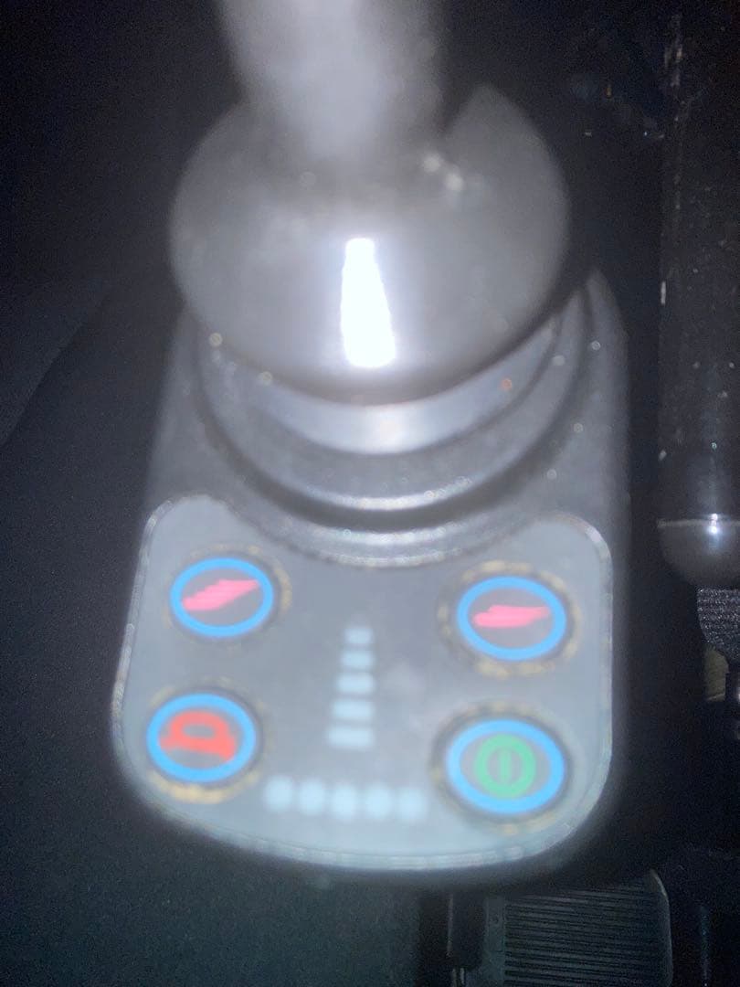 黒の折り畳み電動車椅子 取説付き 動作確認済みＧ-wheel EW-1