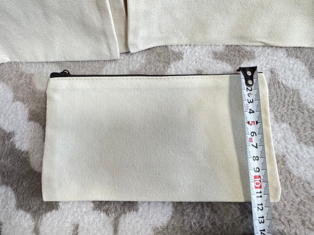 お得★新品未使用★キャンバス フラットポーチ★115点set★ハンドメイドにも