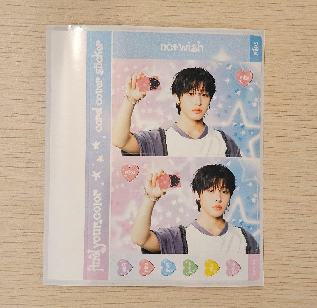 NCTWISH POPUP限定 リク カードカバーステッカー - メルカリ