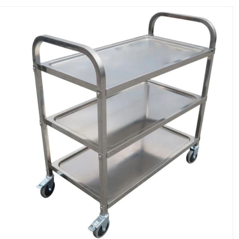 配膳ワゴン 3段 キッチンカート ステンレス ワゴン 収納 キッチンラック