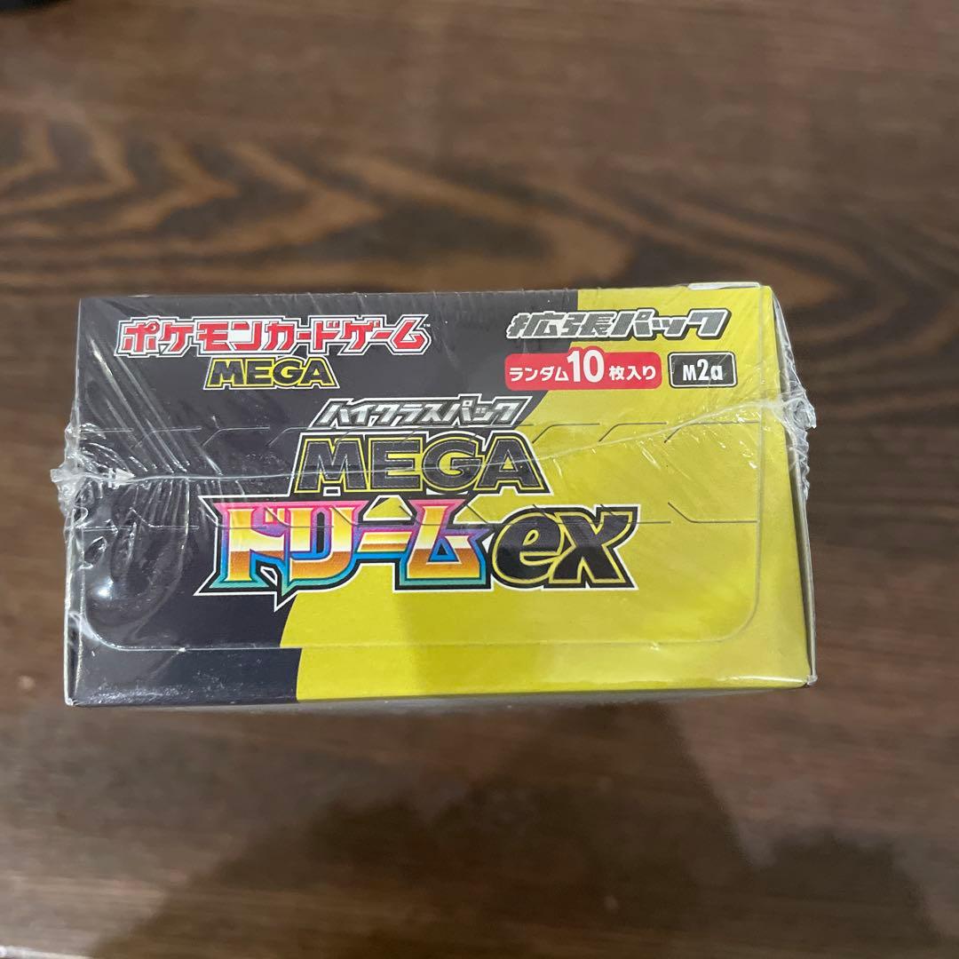 新品未開封　シュリンク付きポケモンカード MEGAドリームex 1BOX