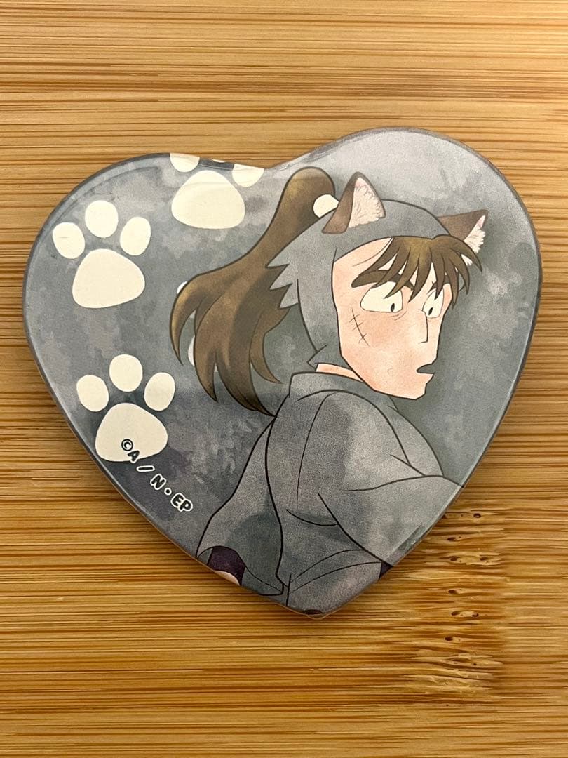 忍たま乱太郎 ナンジャコラボ1弾 ハート缶バッジ 長次 - メルカリ