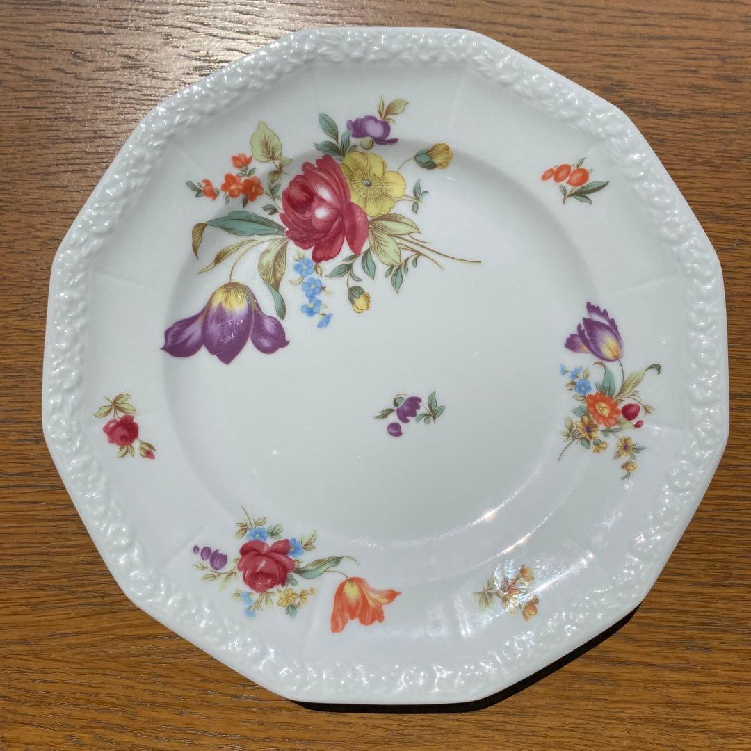 更に値下【4点セット】ローゼンタール　マリアサマーブーケ　プレート＆ボウル
