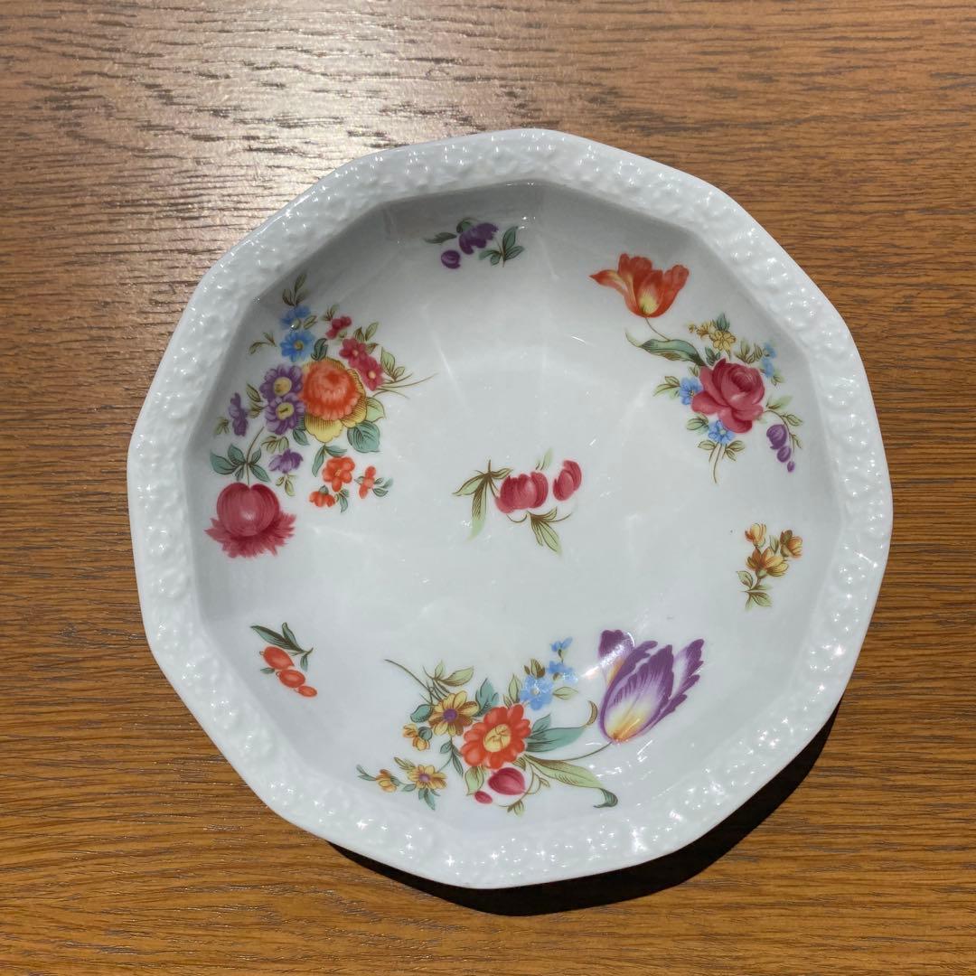 更に値下【4点セット】ローゼンタール　マリアサマーブーケ　プレート＆ボウル