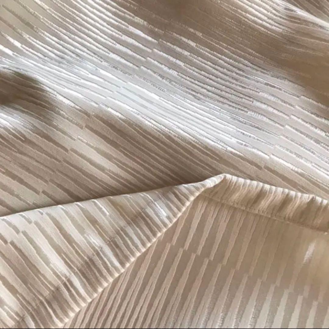 厚地カーテン　幅150cm×丈200cm2枚　アイボリー