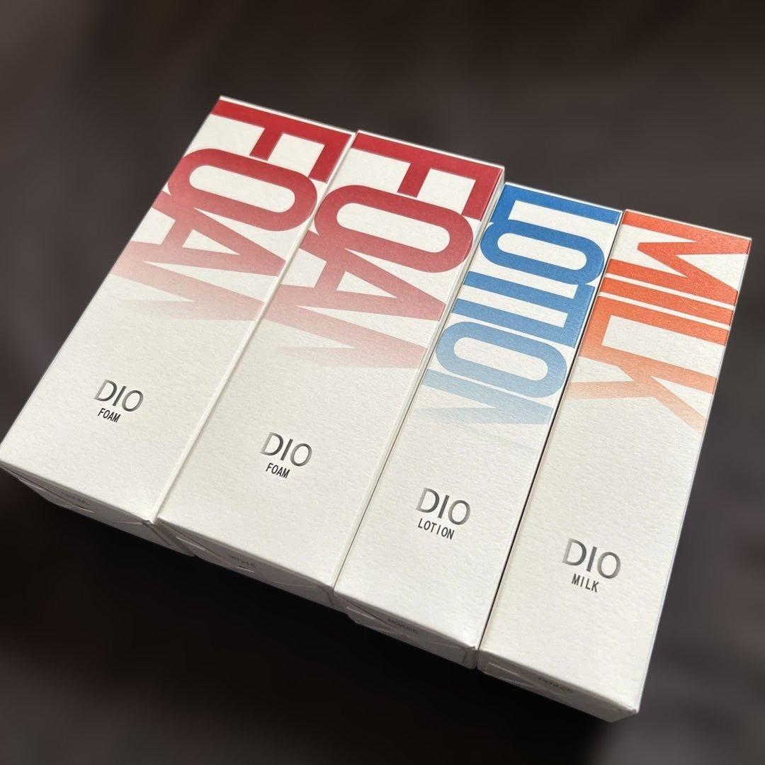 イプセンスキンケア ♡ DIO FOAM・LOTION・MILKセット