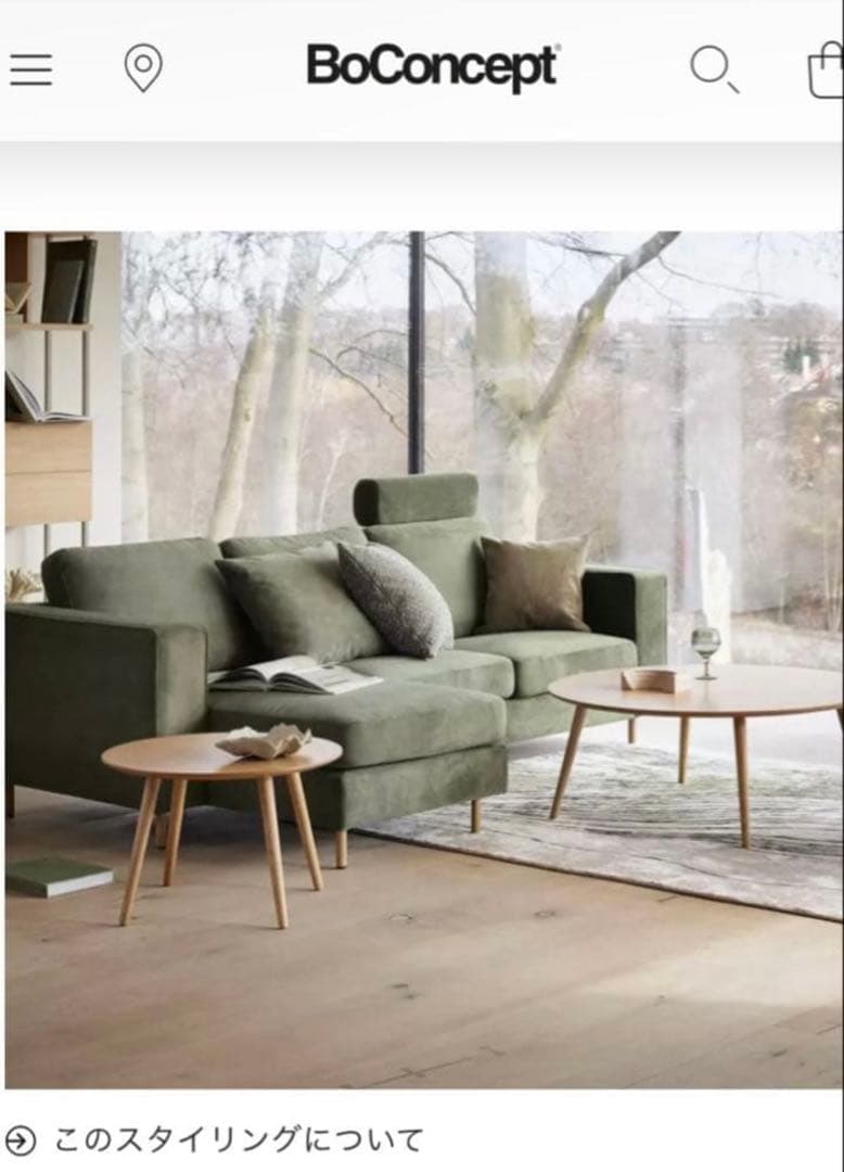 BoConcept I.D.V. ソファ　脚4つセット※脚のみ