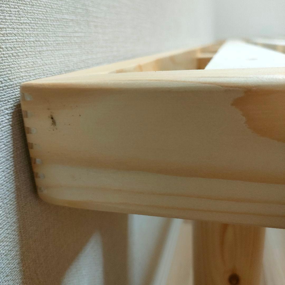 追加脚部付き バノン ショート セミシングル 高さ4段階 ベッドフレーム 木製