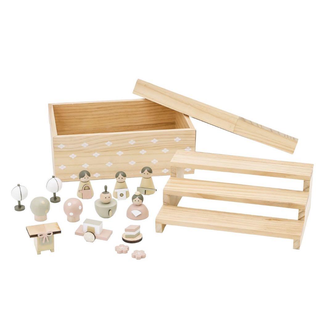 サリュ ＊ ひなまつり 完売品【収納できる雛人形セット】 - メルカリ