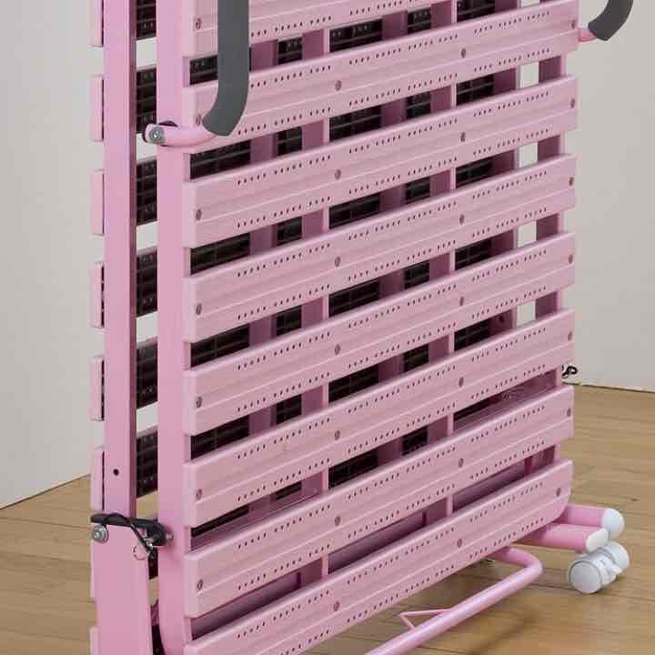 折りたたみ抗菌樹脂すのこベッド